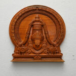 Handcrafted Wooden Lord Venkateswara Wall Hanging